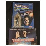 Lot of 2 vintage 1988 and 1977 star trek
