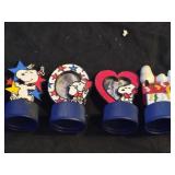 Lot of 4 Pepsi Snoopy collectibles