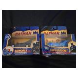Lot of 2 corgi DC batman die cast vehicles
