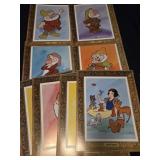 Snow White and the seven dwarfs lobby cards
