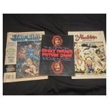 Lot of vintage 1980 rocky horror picture show,