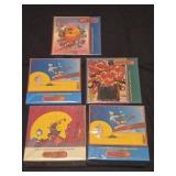 Lot of 5 vintage 1999 Peter max jigsaw puzzles