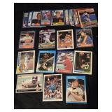 Lot of assorted sports trading cards (48)