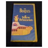 Vintage 1968 the Beatles yellow submarine vhs