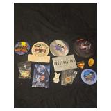 Lot of assorted collectible pins (12)