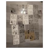 Lot of 19 cells comic book