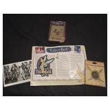 Lot of 4 Disney collectibles patch, coin,