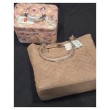 Lot of purse and make up box