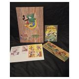 Lot of 4 Walt Disney collectibles