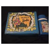 Vintage 1973 the world of barbie lunchbox with