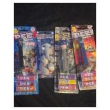 Lot of 4 assorted PEZ collectibles