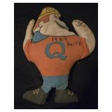 Vintage 1960s Quaker oats quake cereal mascot