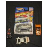 Lot of 4 assorted collectible toy cars