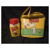 Vintage 1965 Peanuts Thermos lunchbox