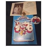 Vintage 1976 Disneyland Grad Nite souvenir