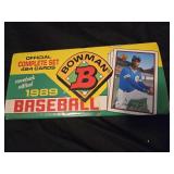 Vintage 1989 Bowman baseball cards