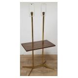 Paul McCobb-style Mid-century brass and formica