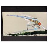 Oil on wood board painting by Elbert Price