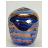 Studio art glass paperweight