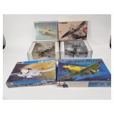 Collection of model airplanes