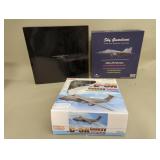 Collection of die cast model airplanes, century
