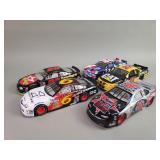Collection of die-cast NASCAR models