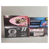 Collection of die-cast NASCAR models