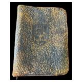 Vintage German leather folder