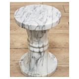 Marble garden stool