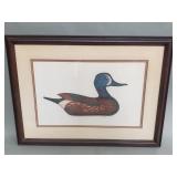 Signed, numbered, and dated Nevin "Blue Wing