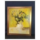 Signed oil painting on canvas