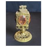 Vintage jeweled vanity lighter