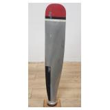 Vintage aircraft aluminum cast propeller blade