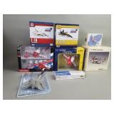 Collection of model airplanes