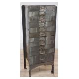 Vintage industrial filing cabinet