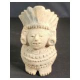 Pre-Columbian style Mayan figural vessel