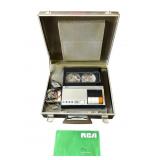 Vintage RCA portable reel-to-reel tape recorder
