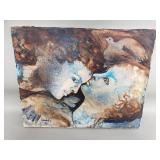 Signed oil on canvas