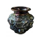 Vintage Imperial carnival glass vase