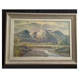 Signed Paul Lauritz (1889-1975) oil on canvas