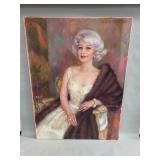 Signed Alexander Clayton and dated 1964 oil on