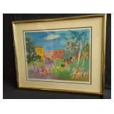 Two pencil signed lithographs of Jean Dufy &