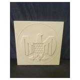 Vintage German eagle tile