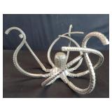 Aluminum octopus figure