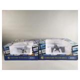 Pair of Franklin Mint die-cast model airplanes