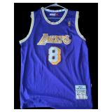 Kobe Bryant rookie Lakers jersey