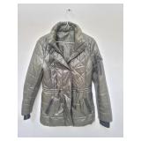 Michael Kors olive green puffer jacket