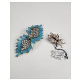 Vintage Hattie Carnegie brooches