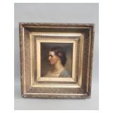 Antique Victorian period oil on canvas