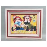 Signed Paul Blaine Henri oil on canvas